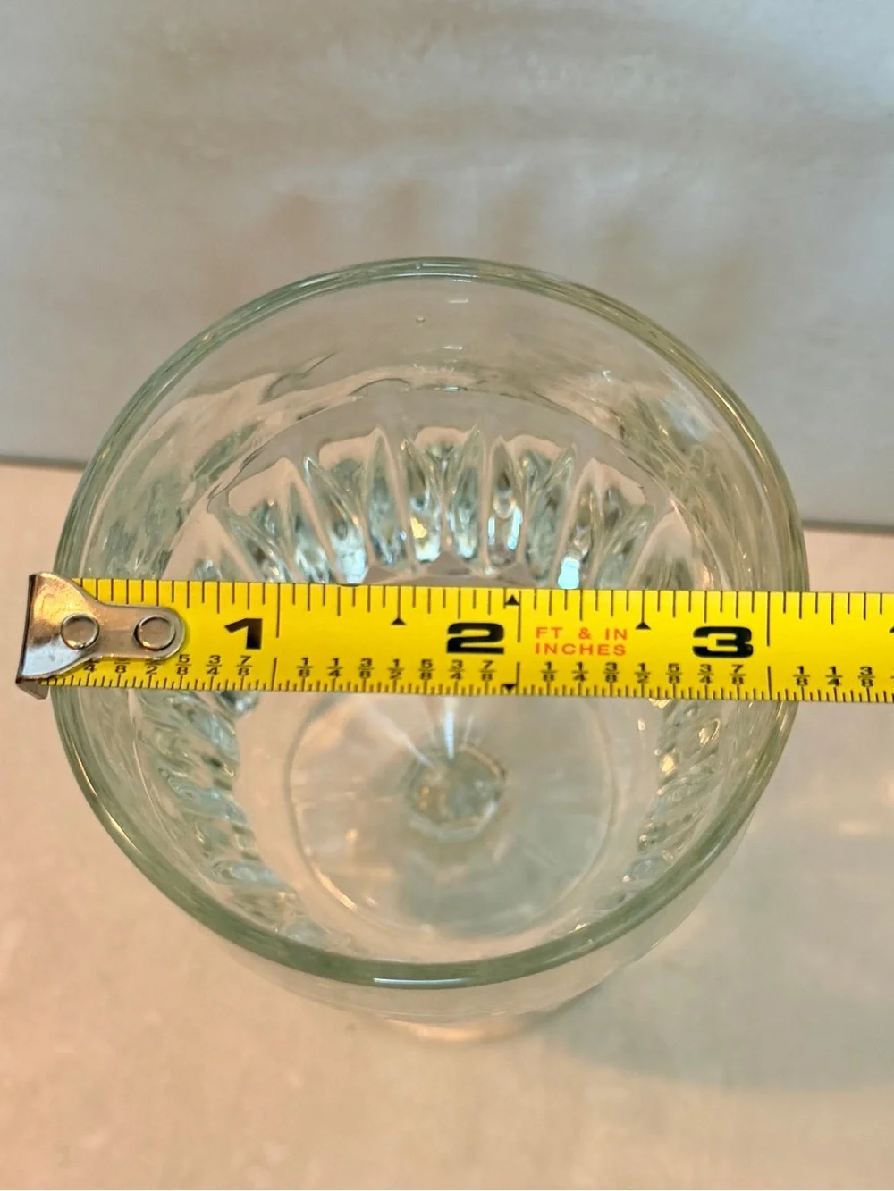 Vintage Libbey Duratuff Clear Glass Iced Tea, Water Goblet